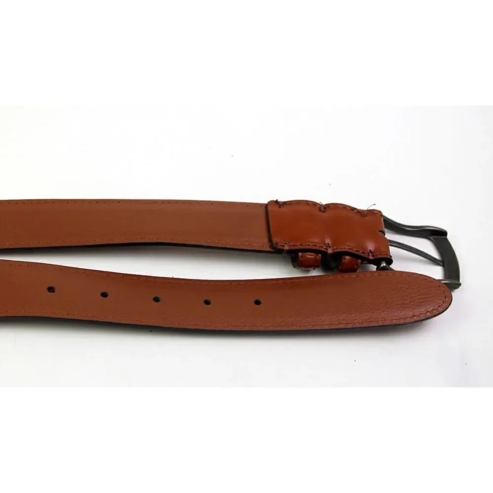 Joseph Abboud BROWN GENUINE LEATHER 1 3/8